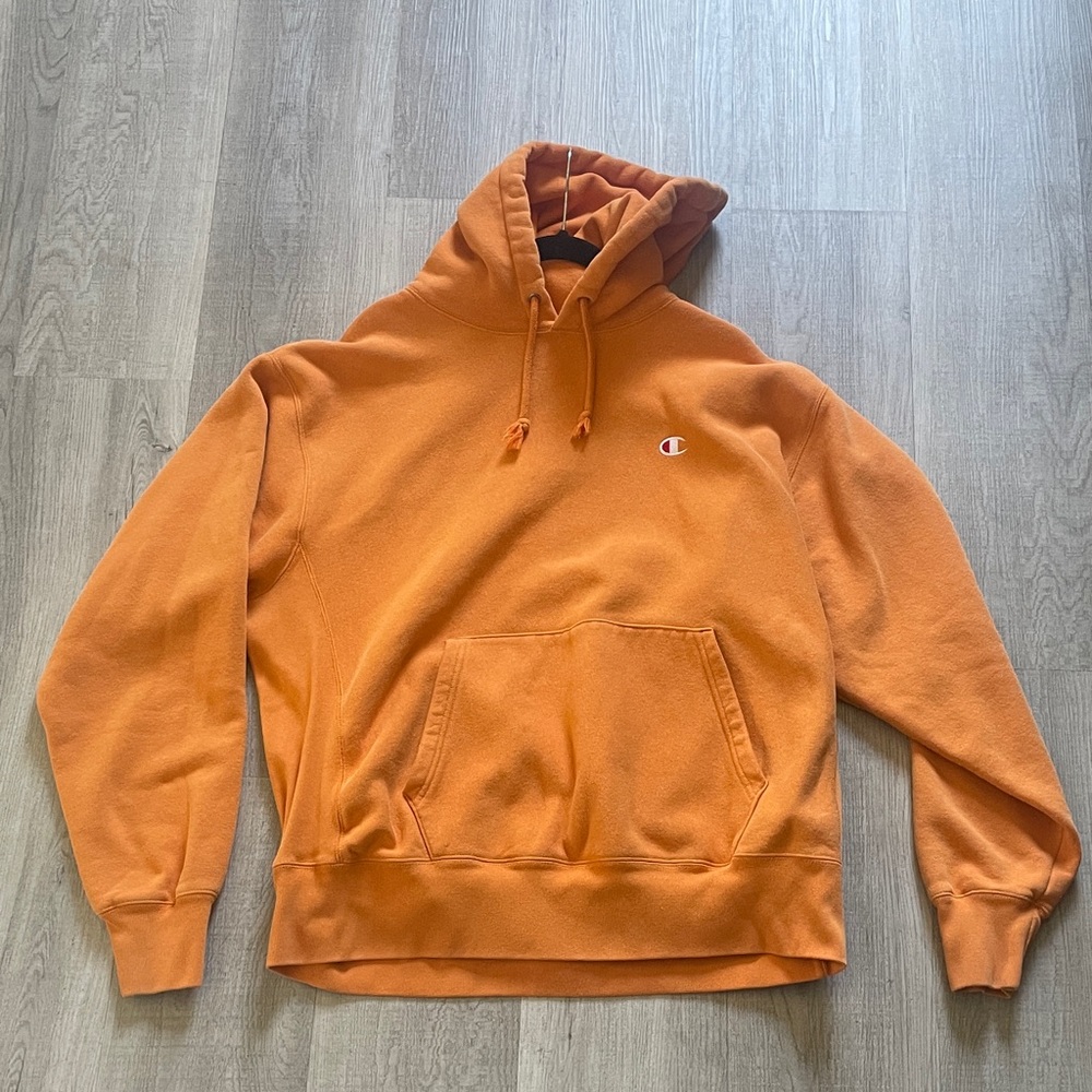 Champion Men's Bold Orange Hoodie
